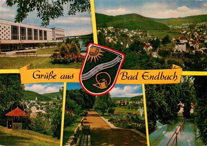 Bad Endbach Kneipp Heilbad Panorama Park Wassertreten