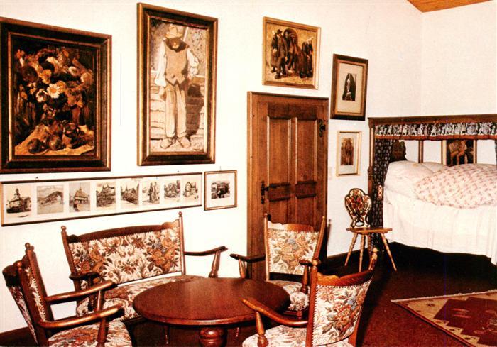 Erdhausen  Gladenbach Hessen Kuenstlerhaus Lenz Gastraum