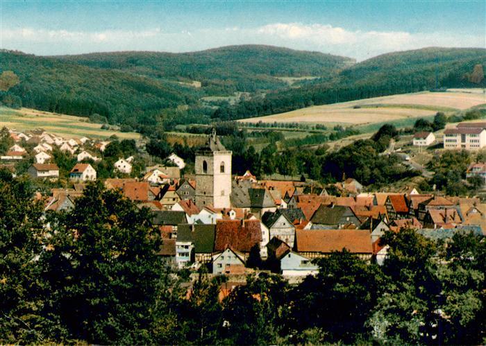 Neukirchen Knuellgebirge Panorama