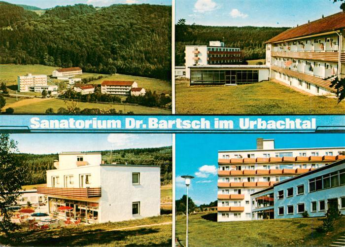 Neukirchen Knuellgebirge Waldsanatorium Urbachtal und Klinik Dr Bartsch KG Flieg