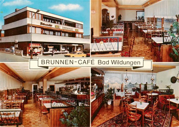 Bad Wildungen Haus Wackerbarth Brunnen Cafe Gastraeume