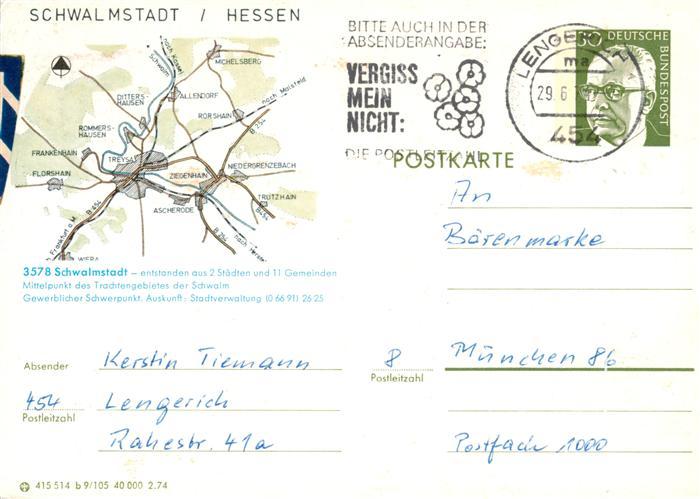 Schwalmstadt Lageplan