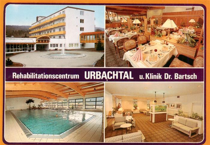 Neukirchen Knuellgebirge Rehacentrum Urbachtal und Klinik Dr Bartsch KG Hallenba