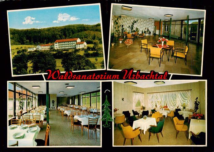 Neukirchen Knuellgebirge Waldsanatorium Urbachtal und Klinik Dr Bartsch KG Gastr