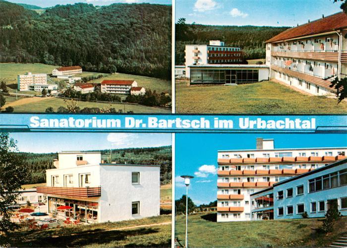Neukirchen Knuellgebirge Sanatorium Urbachtal und Klinik Dr Bartsch KG Fliegerau