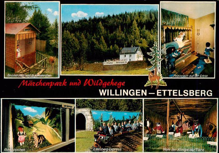 Willingen Sauerland Maerchenpark und Wildgehege am Ettelsberg