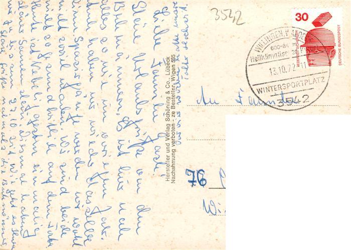 Willingen Sauerland Panorama Blick vom Trais Kurhalle Ettelsberg Liftgaststaette – Bild 2