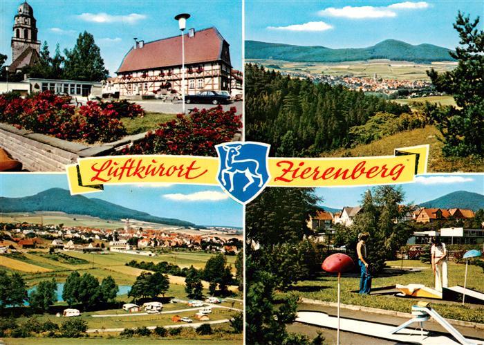 Zierenberg Marktplatz Panorama Minigolf