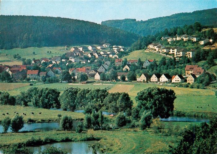 Obermelsungen Panorama Fuldalandschaft