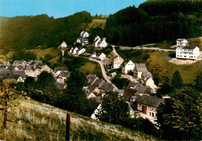 Schwalefeld Teilansicht Luftkurort und Wintersportplatz