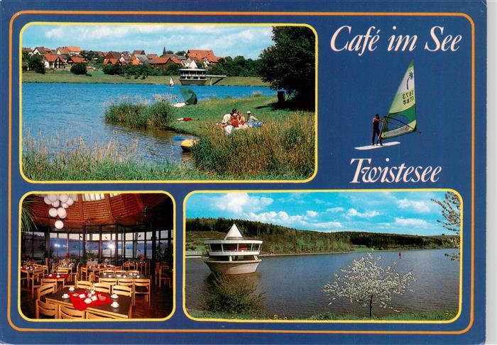 Wetterburg Cafe im See am Twistsee Gastraum Panorama