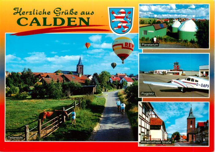 Calden Teilansicht Planetarium Flugplatz Wilhelmsthaler Strasse