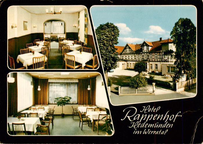 Hedemuenden Hannoversch-Muenden Hotel Rappenhof Gastraeume