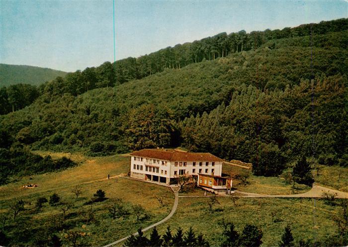 Veckerhagen Jugendherberge Reinhardswald Fliegeraufnahme