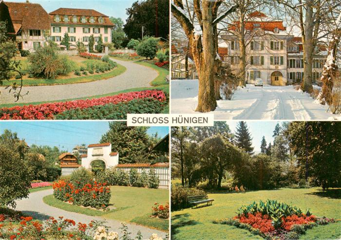 Konolfingen BE Schloss Huenigen Christl Ferienheim Parkpartien