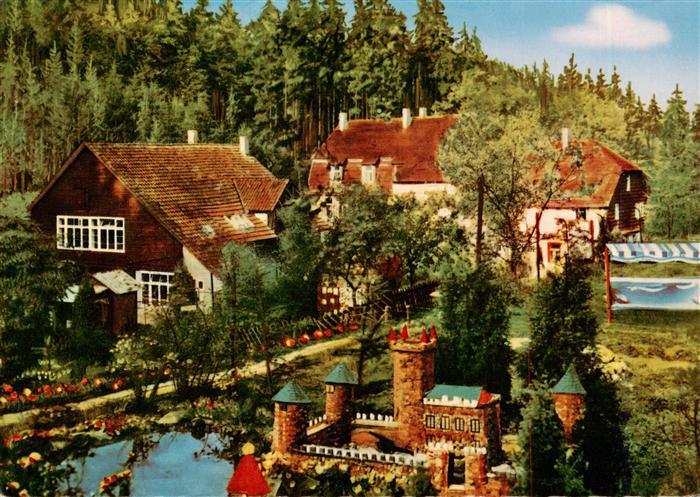 Hann. Muenden Maerchen Zoo am Waldcafe Grundmuehle