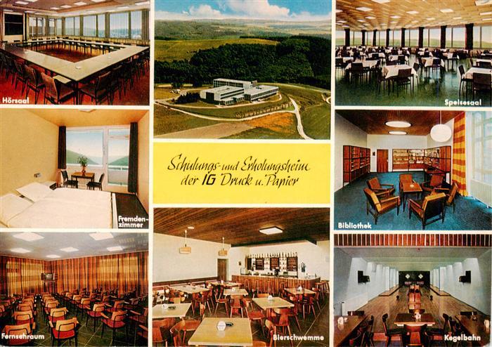 Springen Heidenrod Taunus Schulungs und Erholungsheim Springen der IG Druck und