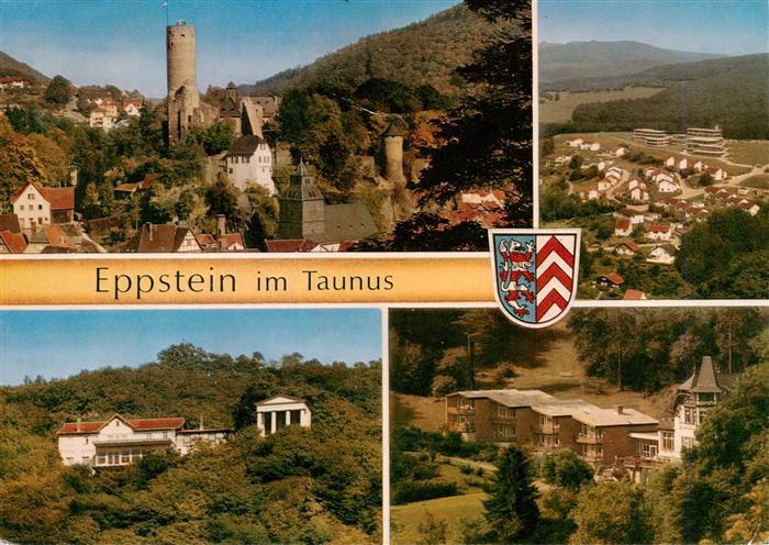 Eppstein Taunus Burg Panorama Teilansichten