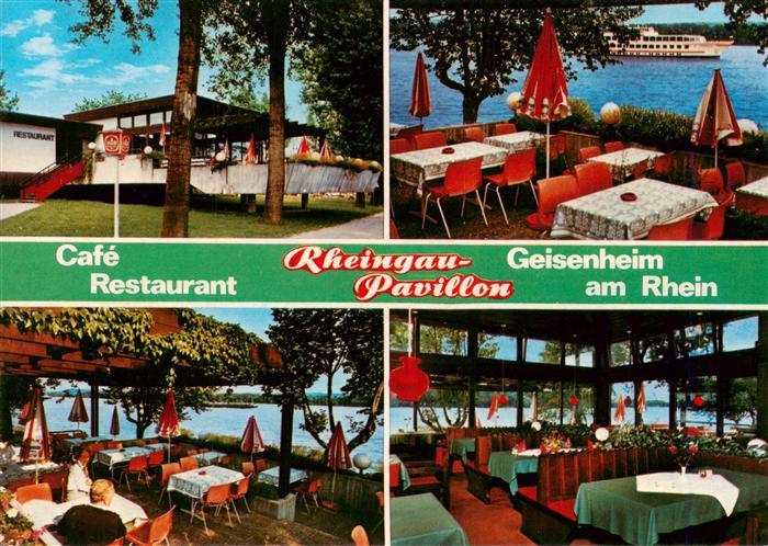 Geisenheim Rheingau Cafe Restaurant Rheingau Pavillon Gastraeume