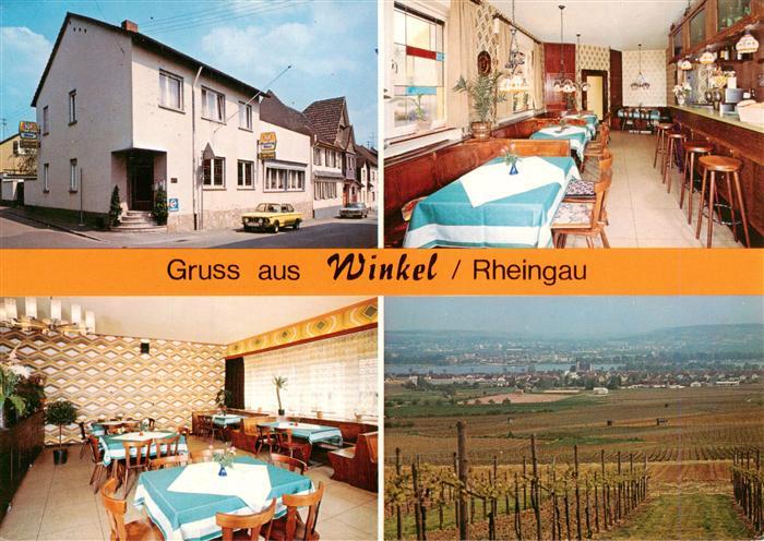 Winkel Oestrich-Winkel Restaurant Zum Taunus Gastraeume Panorama