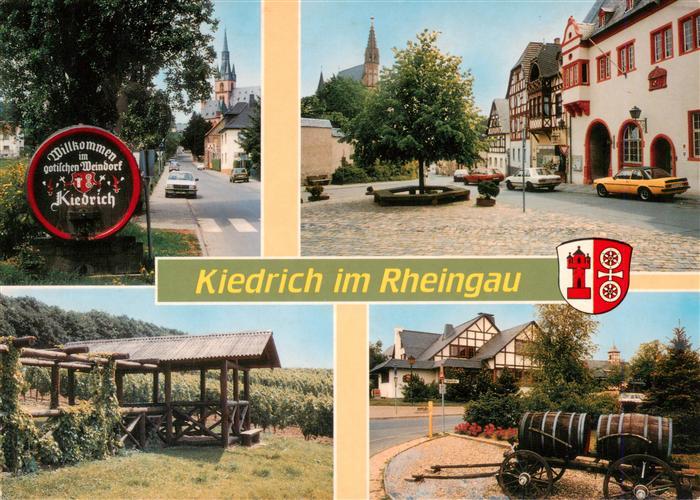 Kiedrich Teilansichten Marktplatz
