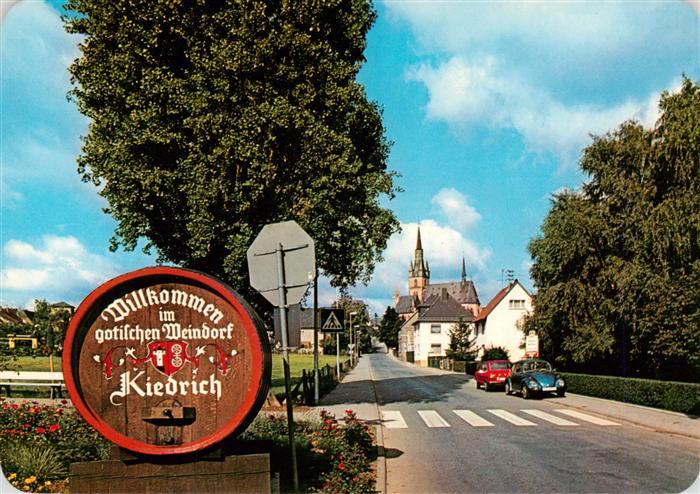 Kiedrich Ortseingang