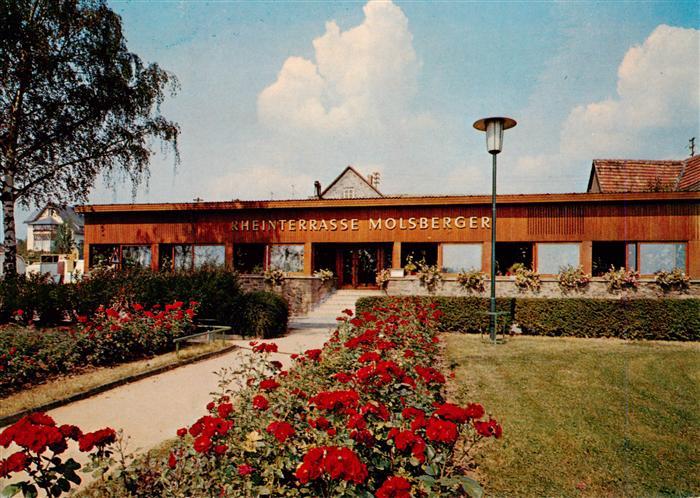 Oestrich-Winkel Molsbergers Rheinterrasse und Weinstube
