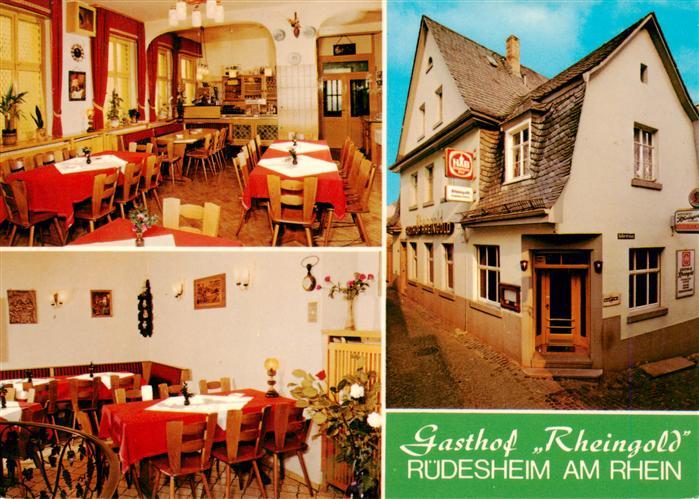 Ruedesheim am Rhein Gasthof Rheingold Gastraeume