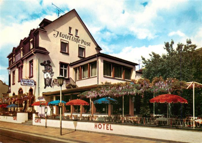 Assmannshausen Rhein Hotel Cafe Post