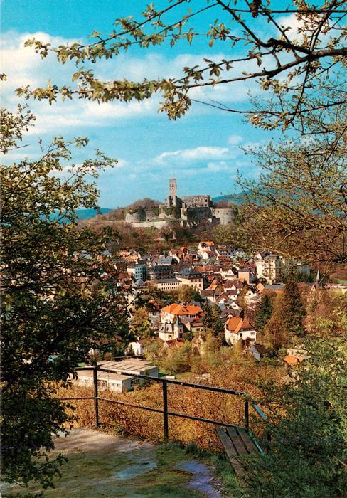 Koenigstein  Taunus Ortspartie mit Festungsruine
