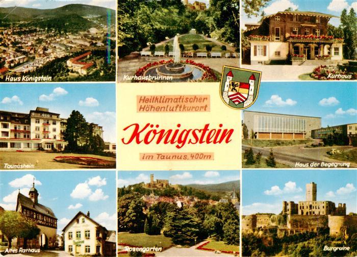 Koenigstein  Taunus Haus Koenigstein Kurhausbrunnen Kurhaus Taunusheim Haus der