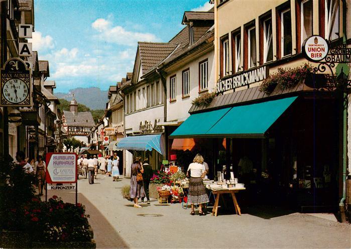 Koenigstein  Taunus Hauptstrasse Fussgaengerzone