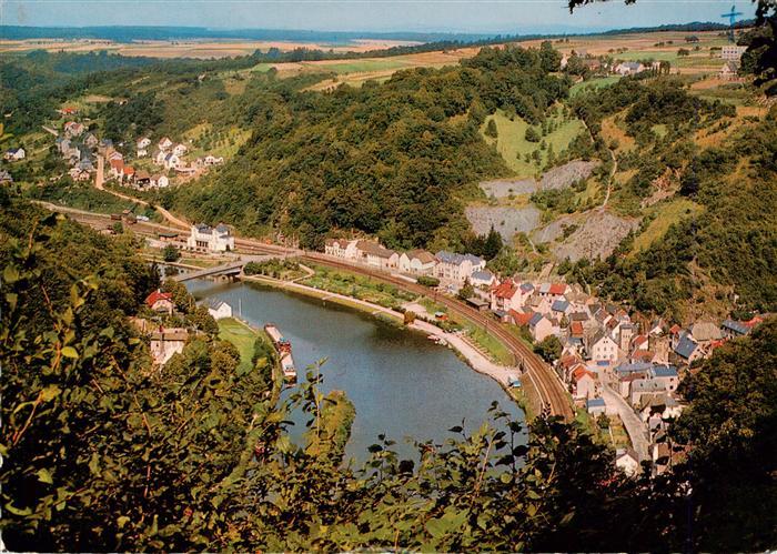 Balduinstein Fliegeraufnahme Lahnpartie Haus Schwalbenstein