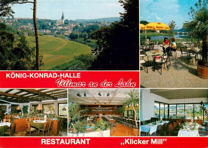Villmar Panorama Koenig Konrad Halle Restaurant Klicker Mill Gastraeume Terrasse
