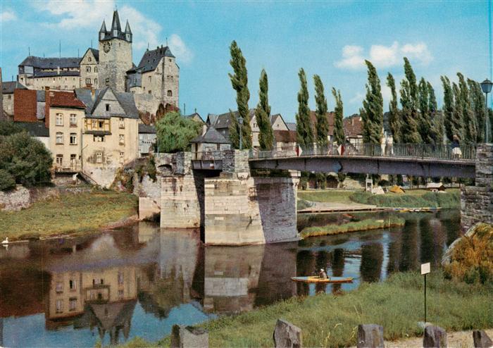 Diez Lahn Lahnpartie mit Schloss