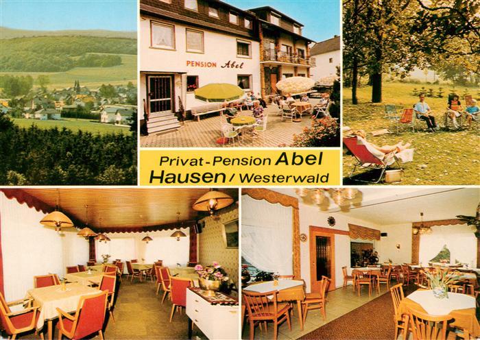 Hausen Westerwald Pension Abel Park Gastraeume