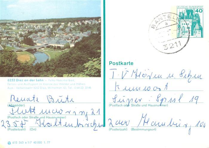 Diez Lahn Panorama Lahnpartie