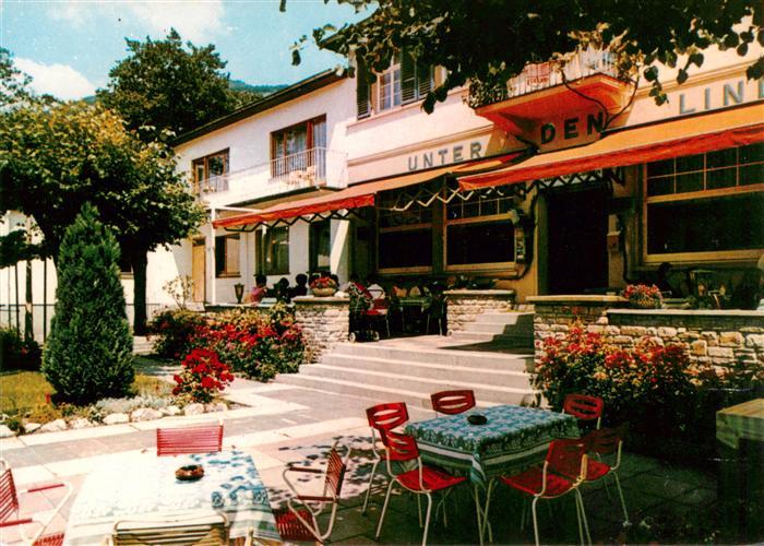 Assmannshausen Rhein Hotel Restaurant Unter den Linden