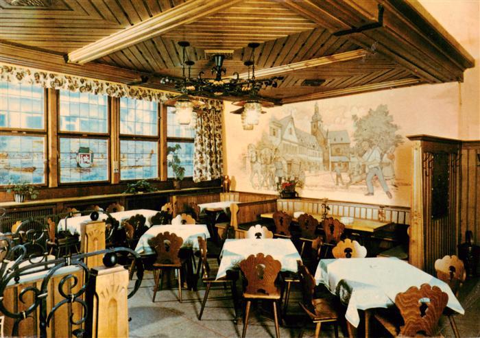 Ruedesheim am Rhein Gasthaus Saengerlust Gastraum