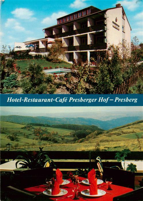 Presberg Rheingau Ruedesheim Hotel Restaurant Presberger Hof Panorama