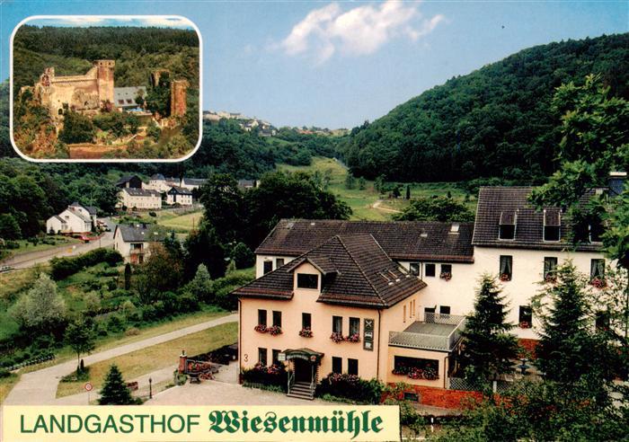Burg Hohenstein Hessen Burgblick Landgasthof Wiesenmuehle
