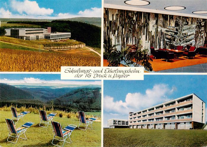 Springen Heidenrod Taunus Schulungs und Erholungsheim Springen der IG Druck und
