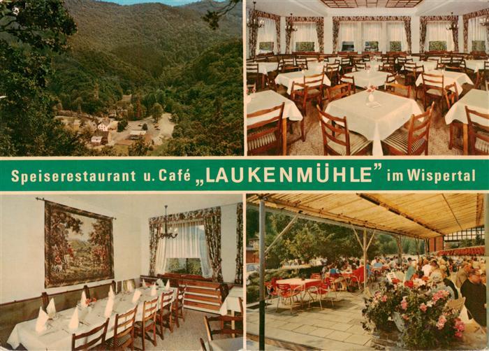 Laukenmuehle Bad Schwalbach Restaurant Cafe Laukenmuehle im Wispertal Gastraeume