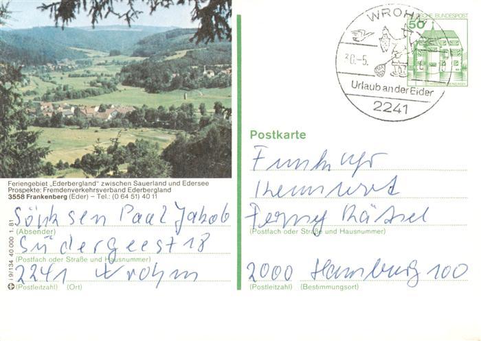 Frankenberg  Eder Panorama