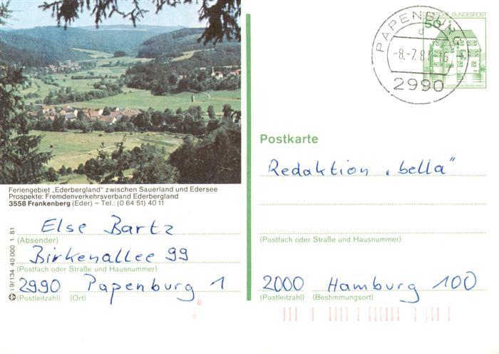 Frankenberg  Eder Panorama