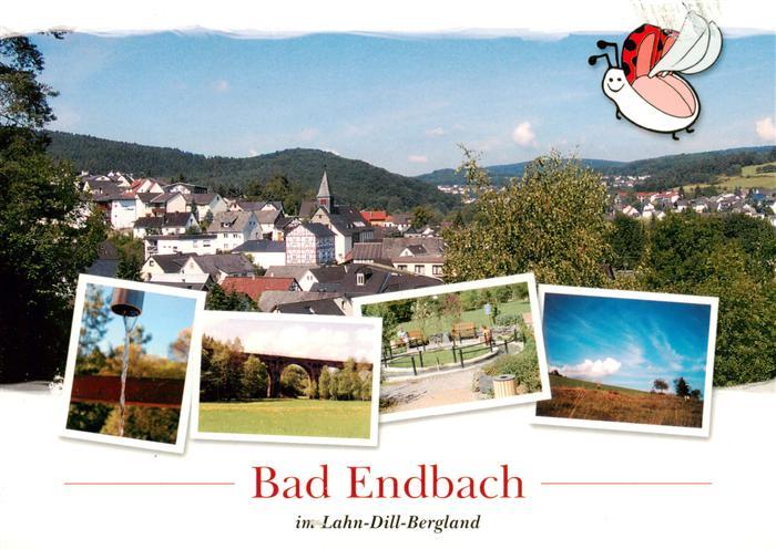 Bad Endbach Stadtpanorama Viadukt Landschaft
