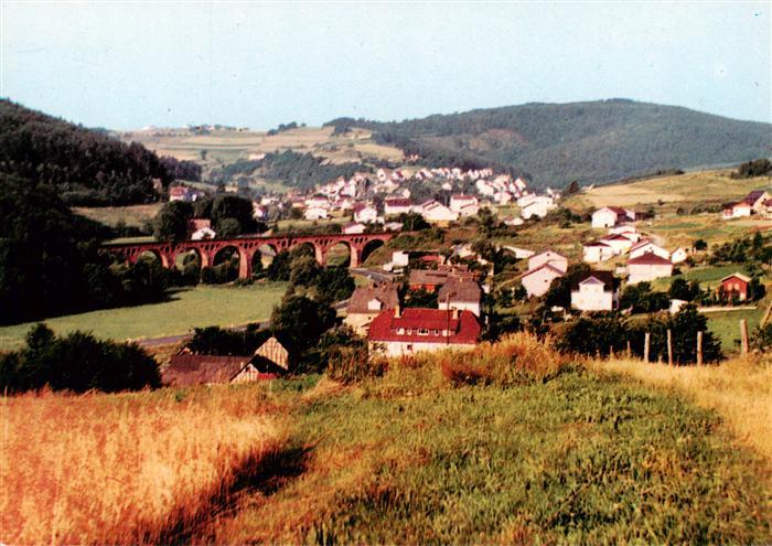 Bad Endbach Panorama Kneipp-Heilbad Viadukt
