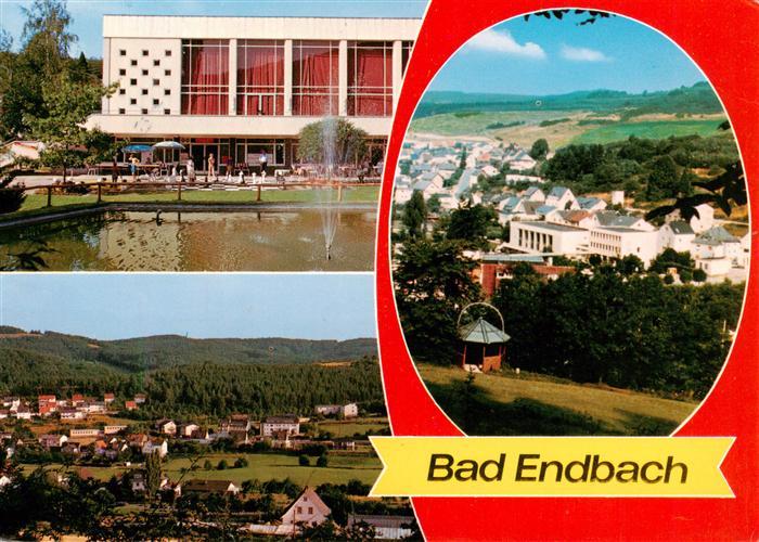 Bad Endbach Teilansichten Kurhotel Parkanlagen