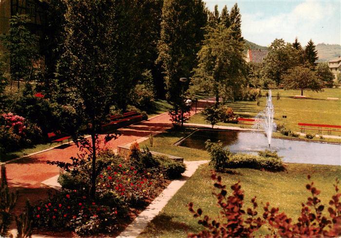 Bad Endbach Kurpark Kneippkurort