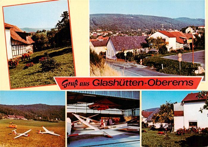 Oberems Glashuetten Taunus Gasthaus Pension Zum Deutschen Haus Flugplatz Segelfl